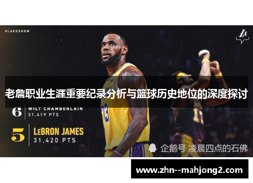 老詹职业生涯重要纪录分析与篮球历史地位的深度探讨