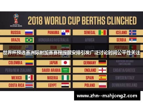 世界杯预选赛洲际附加赛赛程提醒安排引发广泛讨论时间公平性关注