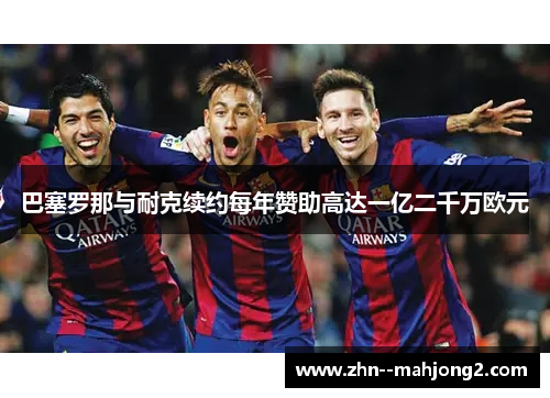 巴塞罗那与耐克续约每年赞助高达一亿二千万欧元